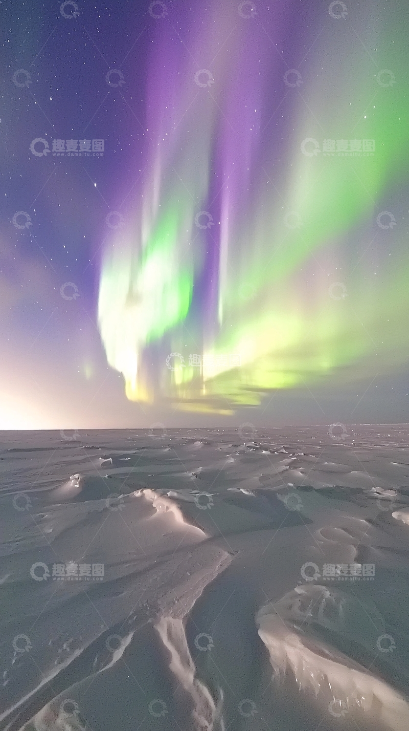 高清大图下载【趣麦麦图】极光