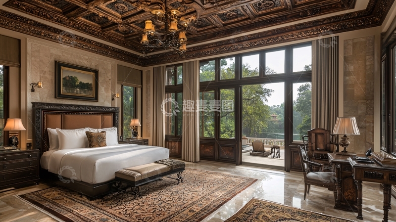 高清大图下载【趣麦麦图】豪华卧室