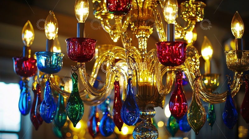 高清大图下载【趣麦麦图】奢华水晶吊灯