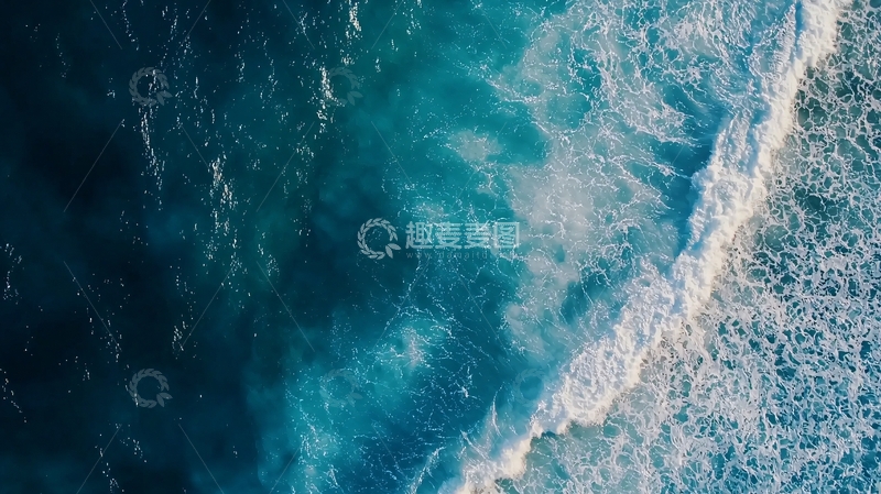 高清大图下载【趣麦麦图】蓝色海洋风景