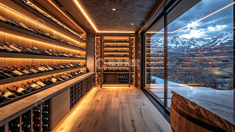 高清大图下载【趣麦麦图】高端酒窖设计