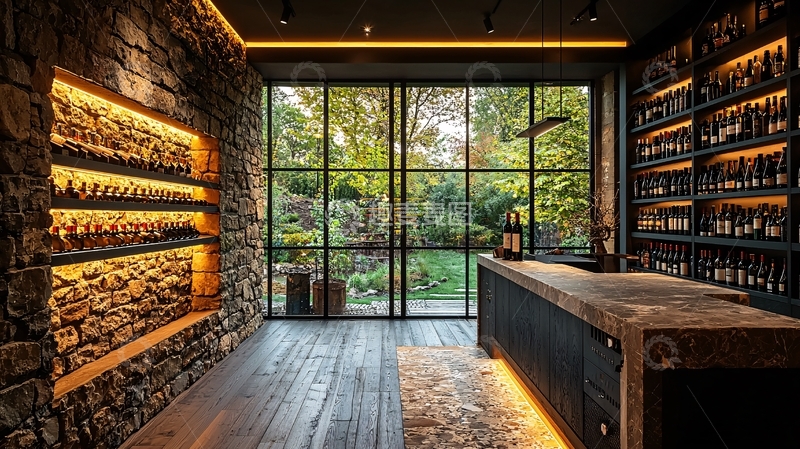 高清大图下载【趣麦麦图】酒窖设计
