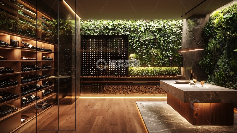 高清大图下载【趣麦麦图】奢华酒窖