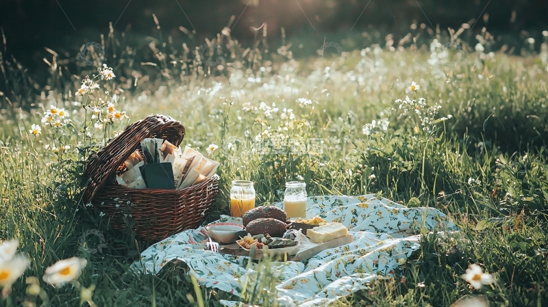 高清大图下载【趣麦麦图】野餐