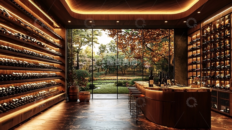 高清大图下载【趣麦麦图】酒窖