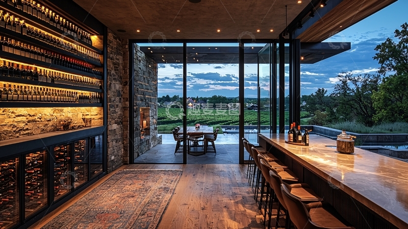 高清大图下载【趣麦麦图】豪华别墅室内