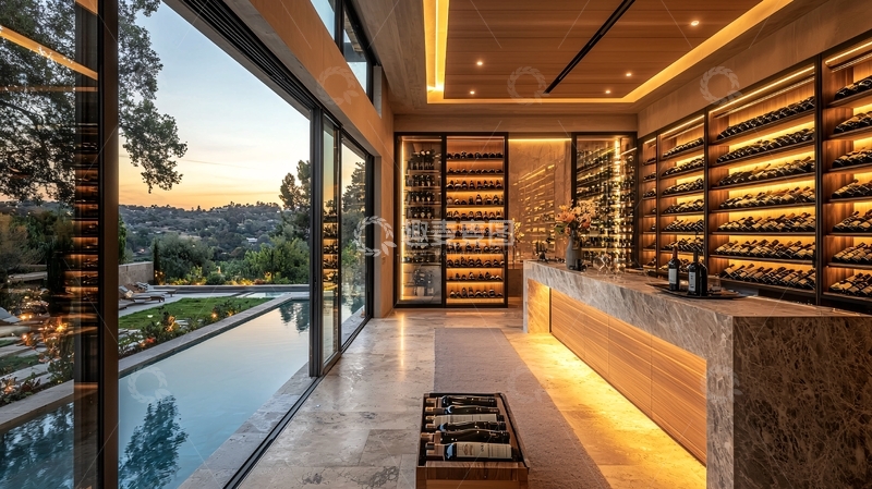 高清大图下载【趣麦麦图】奢华酒窖