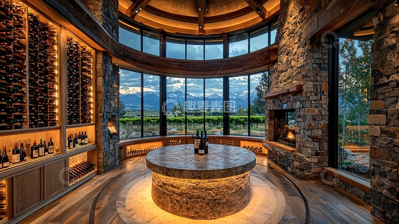 高清大图下载【趣麦麦图】酒窖设计