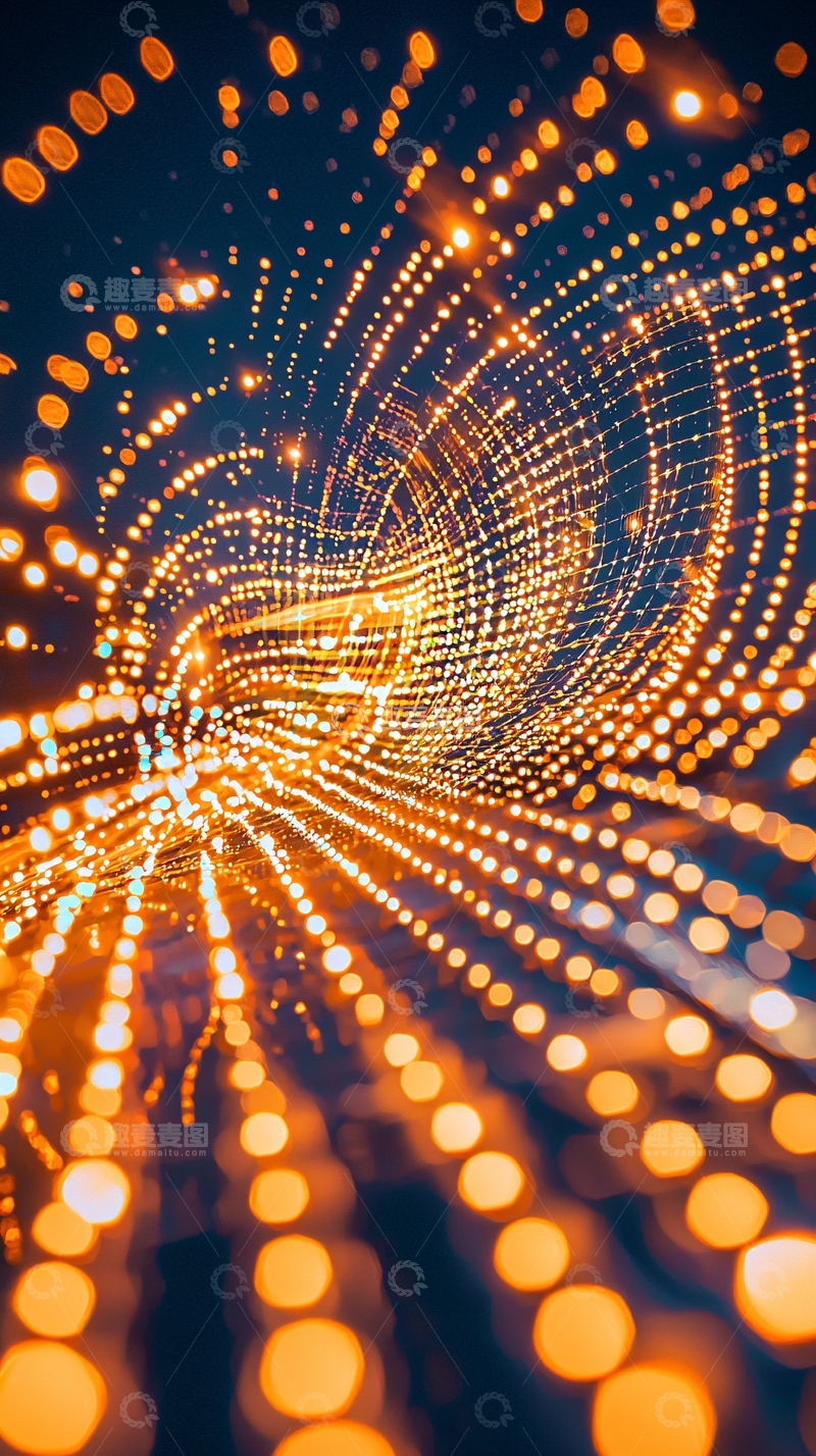 高清大图下载【趣麦麦图】光影隧道