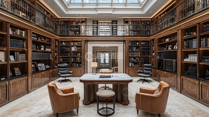 高清大图下载【趣麦麦图】豪华私人图书馆