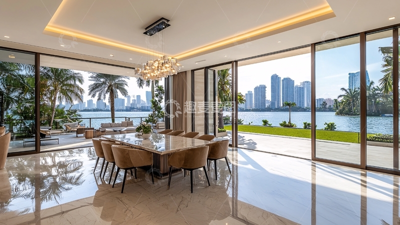 高清大图下载【趣麦麦图】豪华海景餐厅