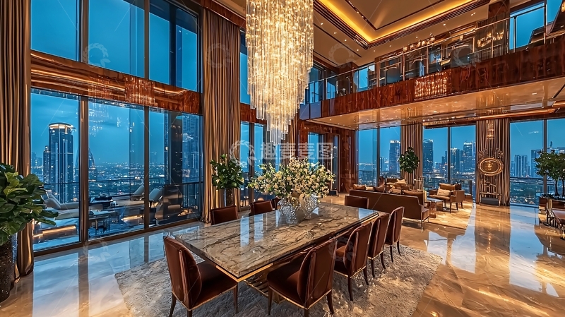 高清大图下载【趣麦麦图】豪华公寓内景