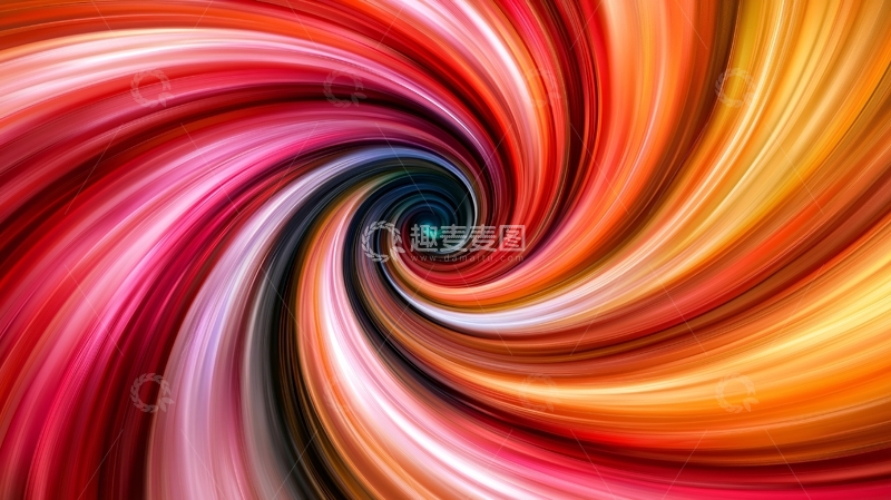 高清大图下载【趣麦麦图】彩色螺旋