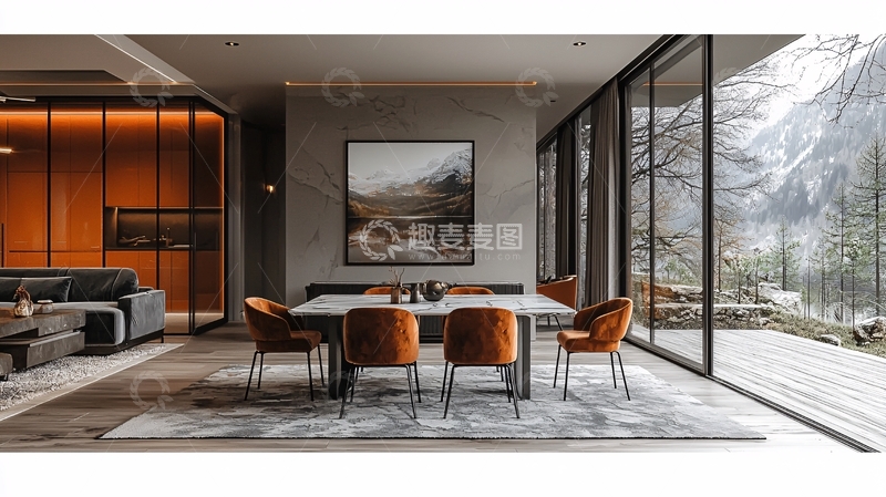 高清大图下载【趣麦麦图】现代简约室内设计