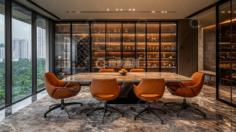 高清大图下载【趣麦麦图】豪华现代会议室