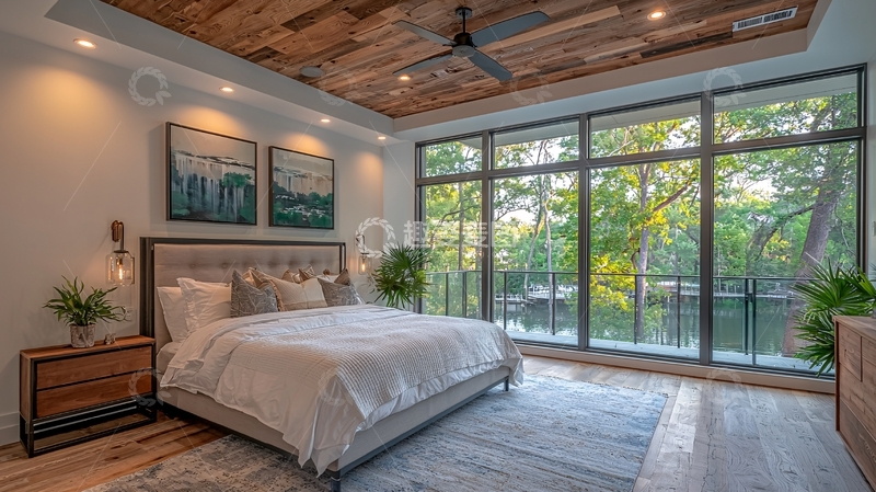 高清大图下载【趣麦麦图】现代卧室