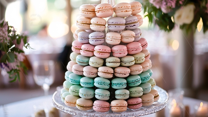 高清大图下载【趣麦麦图】马卡龙塔