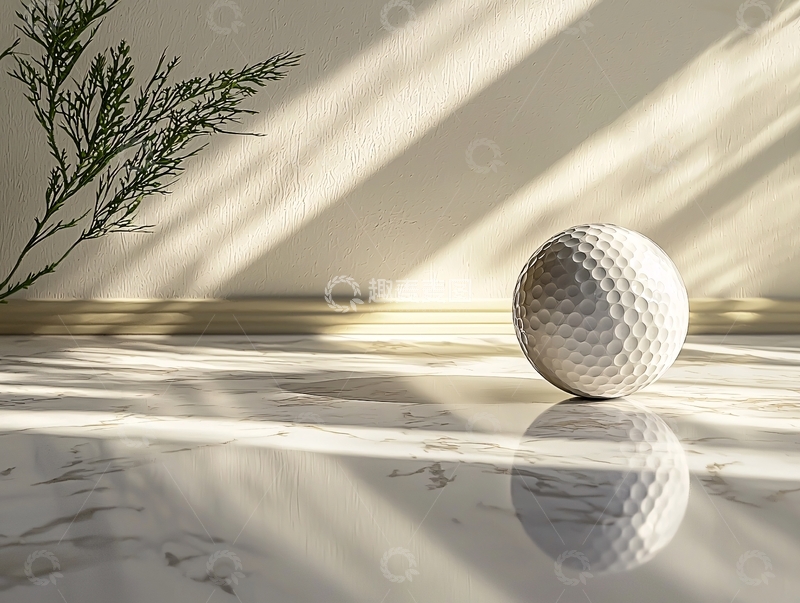 高清大图下载【趣麦麦图】光线下的高尔夫球