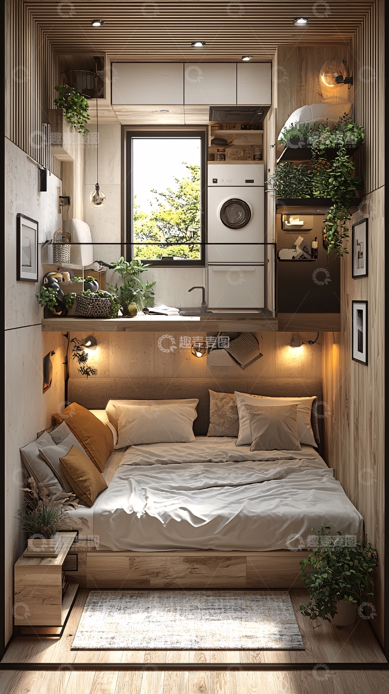 高清大图下载【趣麦麦图】迷你公寓