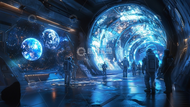 高清大图下载【趣麦麦图】未来科技感场景