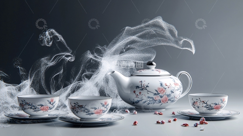 高清大图下载【趣麦麦图】茶具套装