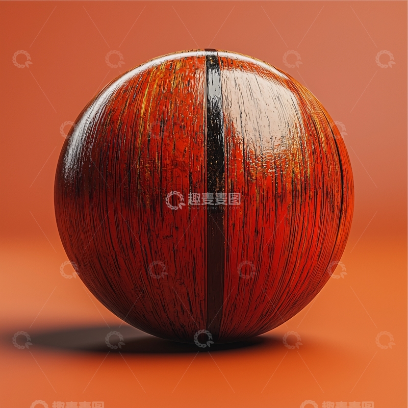 高清大图下载【趣麦麦图】木纹球体