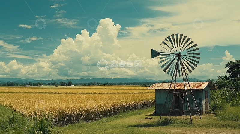 高清大图下载【趣麦麦图】田园风光153