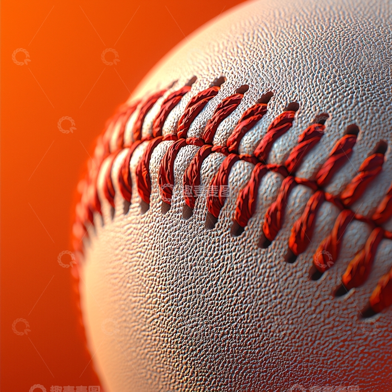 高清大图下载【趣麦麦图】棒球近景特写