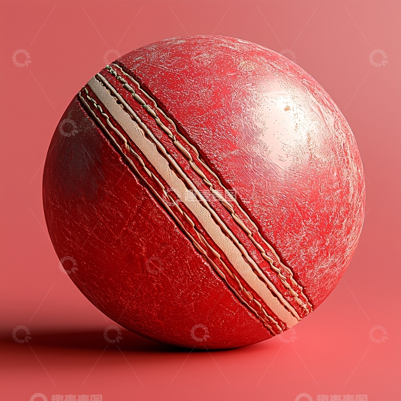 高清大图下载【趣麦麦图】红色旧皮球