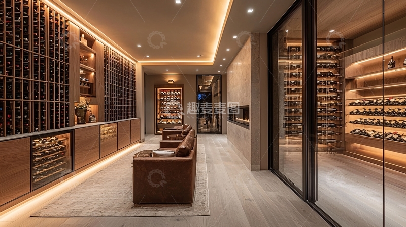 高清大图下载【趣麦麦图】高端酒窖设计