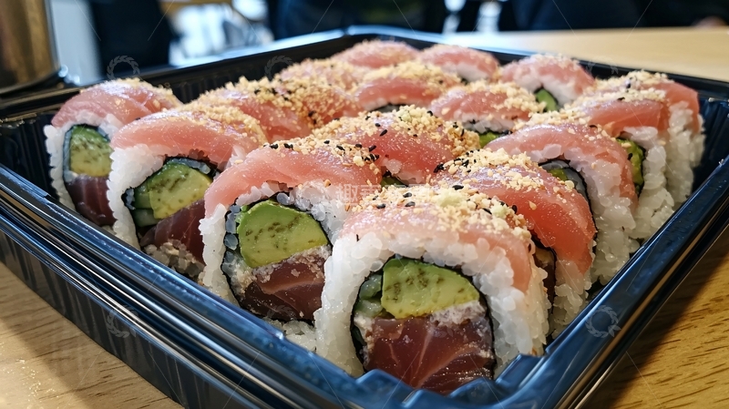 高清大图下载【趣麦麦图】美味寿司拼盘