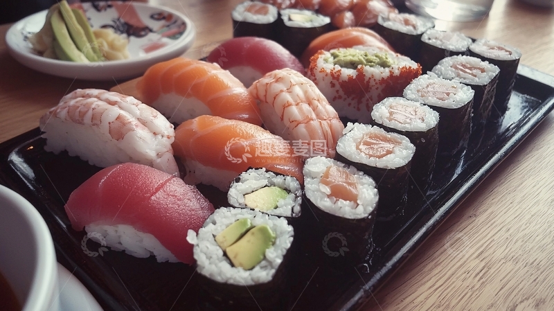 高清大图下载【趣麦麦图】寿司拼盘