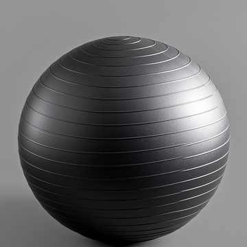黑色健身球