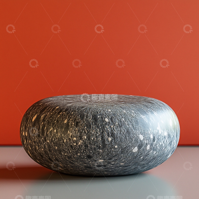 高清大图下载【趣麦麦图】灰色石头凳子