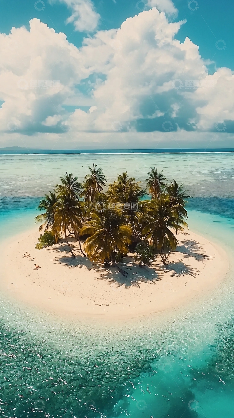 高清大图下载【趣麦麦图】热带小岛