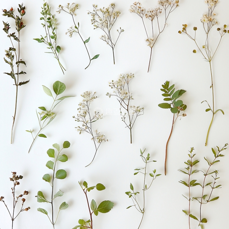 高清大图下载【趣麦麦图】植物标本