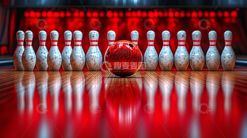 高清大图下载【趣麦麦图】保龄球静物特写