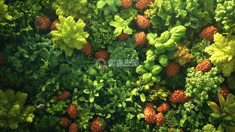 高清大图下载【趣麦麦图】绿植背景