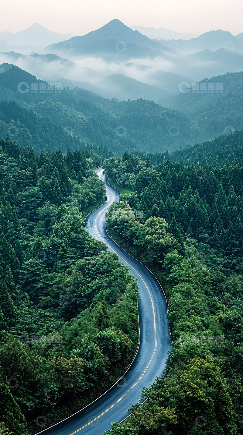 高清大图下载【趣麦麦图】山路