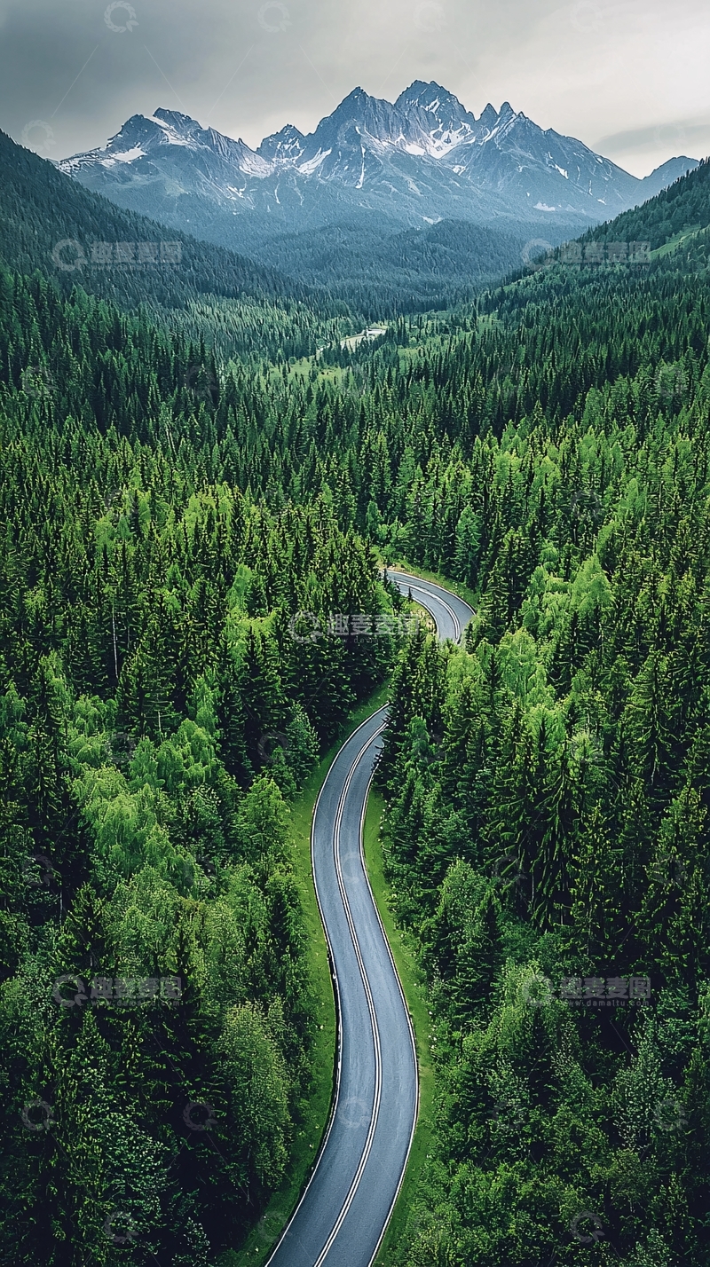 高清大图下载【趣麦麦图】山路