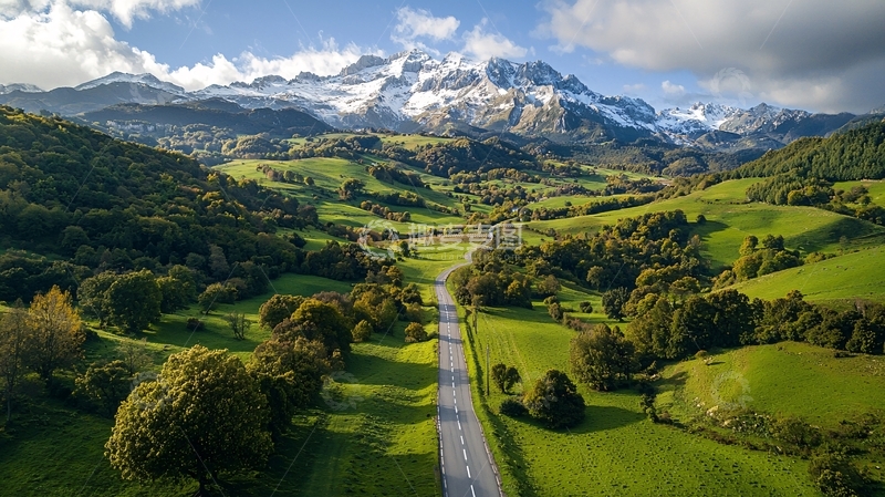 高清大图下载【趣麦麦图】山路