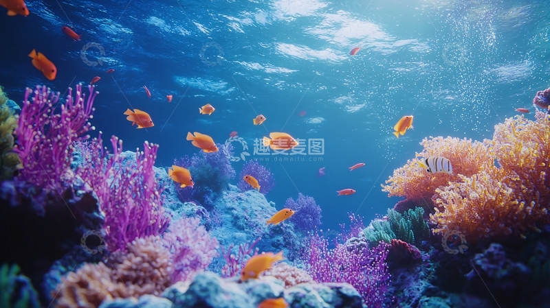高清大图下载【趣麦麦图】珊瑚礁