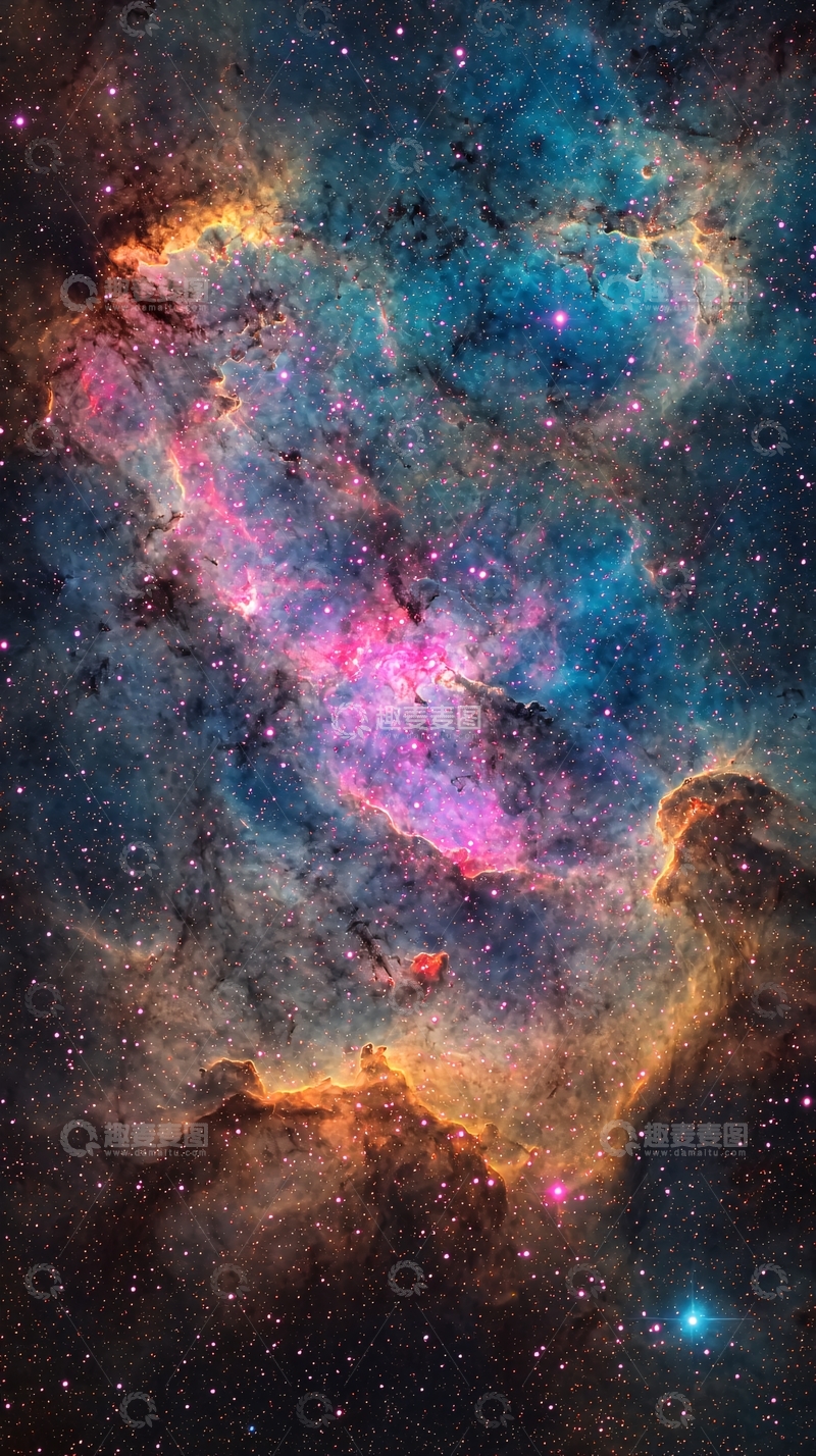 高清大图下载【趣麦麦图】宇宙星云高清图片
