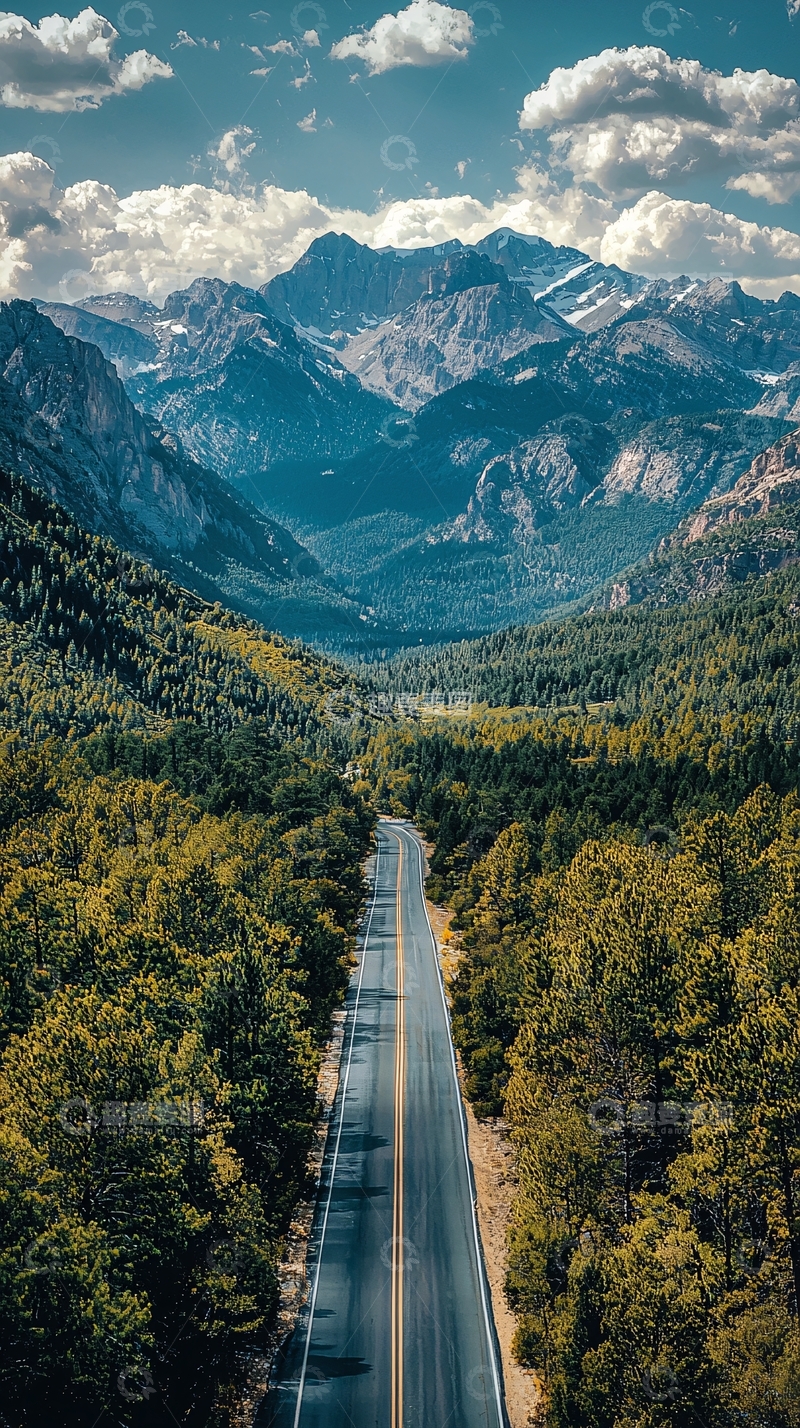 高清大图下载【趣麦麦图】山路