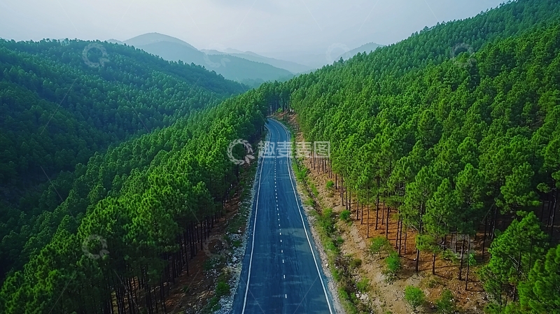 高清大图下载【趣麦麦图】山路