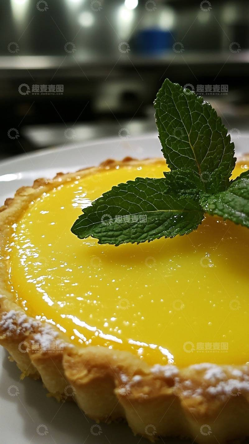 高清大图下载【趣麦麦图】柠檬塔