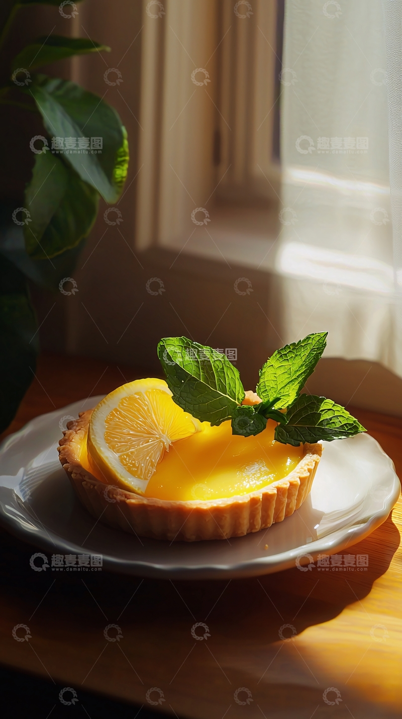 高清大图下载【趣麦麦图】柠檬塔