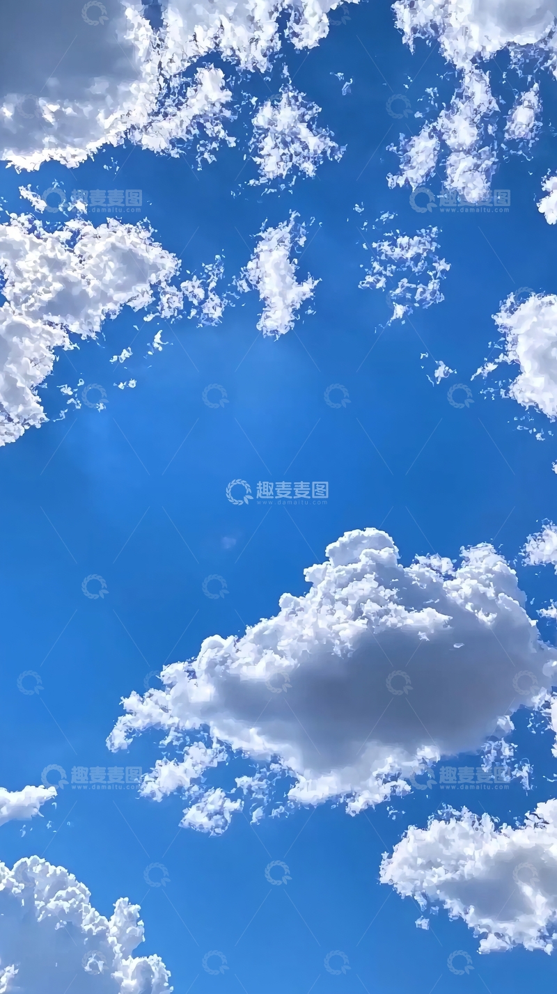 高清大图下载【趣麦麦图】蓝天白云