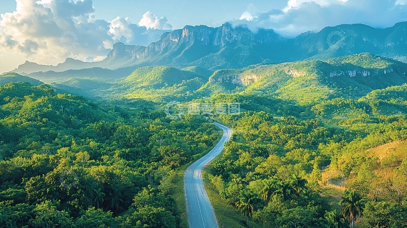 高清大图下载【趣麦麦图】山路