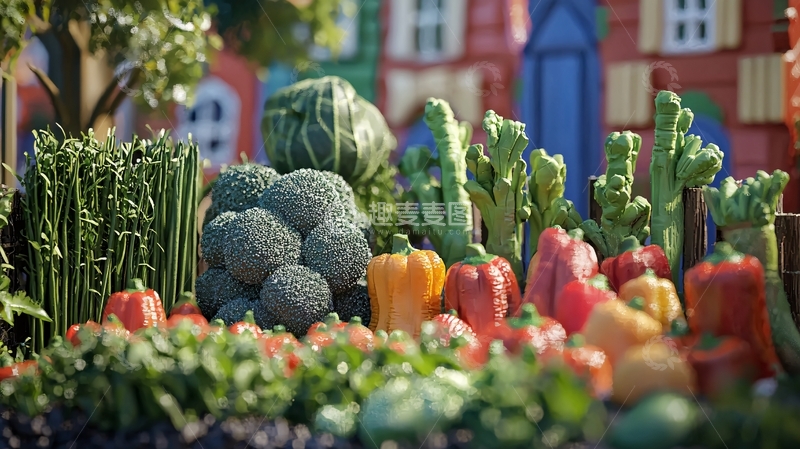 高清大图下载【趣麦麦图】彩色蔬菜